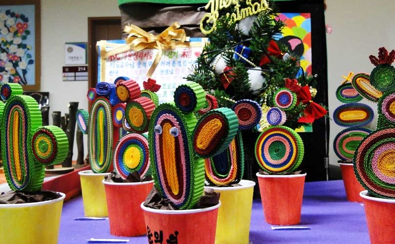 미술요법 작품전시회